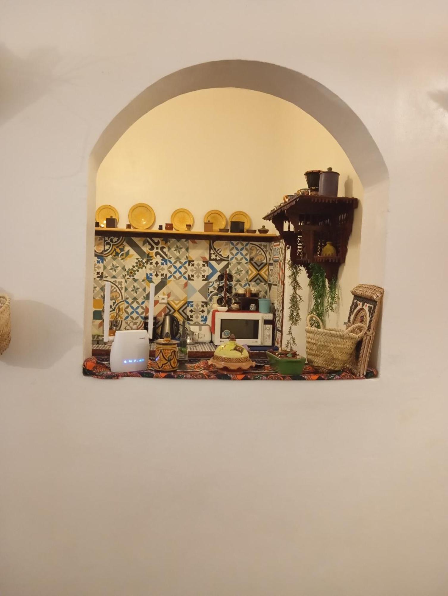 Apartmán Dar Ziane 1 Džadída Exteriér fotografie